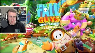 MY FIRST EVER LIVE STREAM! Fall Guys Season 5 Gameplay (Playstation 5)