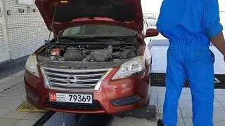 How to change engine oil at adnoc Abu dhabi