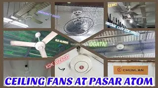 Ceiling Fans at Pasar Atom, Surabaya!