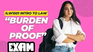 What does the concept &ldquo;burden of proof&rdquo; mean in a civil case and on which party does it rest? UNISA