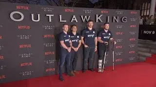 Scotland Players Attend Outlaw King Premiere