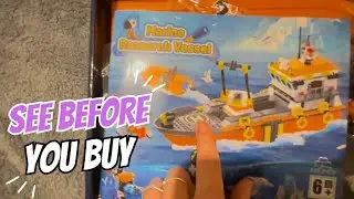 City Ocean Explorer Ship Building Set Review | What To Know BEFORE You Buy #amazoninfluencer