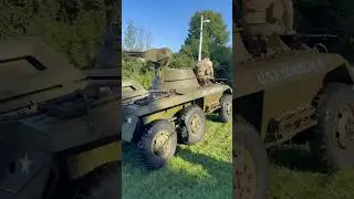 M8 LIGHT ARMORED CAR #greyhound #usa #ww2 #reenacting #reenactment #m8 #worldwar2 #america #gun