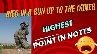 Long Run up to the highest point in Notts nearly killed me