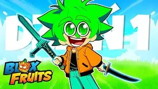 So I Finally Played BLOX FRUITS... | NOOB To PRO Day 1