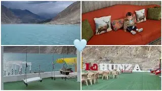 Luxus Hunza Attabad lake resort | True magical Beauty 💙 #luxus #attabadlake