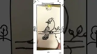 Soft Drawing Challenge &ndash; Can You See a Bird in 1234?