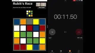 Rubik&rsquo;s Race Sunday 28th  December New World Record 7.59!