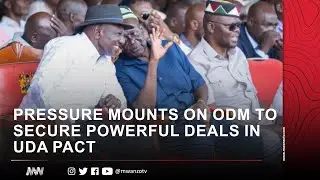 PRESSURE MOUNTS ON ODM TO SECURE POWERFUL DEALS IN UDA PACT