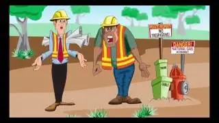 When you see surveying crews along the road