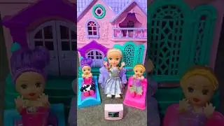 Satisfying With Unboxing Barbie Dreamtopia Doll Set Toys, ASMR Video #shorts