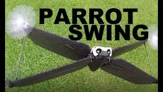 Parrot Swing 1ST FLIGHT mild wind Instructions and Review