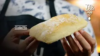 Ciabatta - uma receita de pão fácil e muito barata | Teu Gostinho