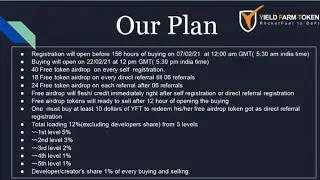 Yield Farm token Airdrop