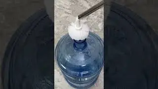 Stainless Steel Water Bucket Bottle Brush 360&deg; Spherical Brush Head with 17in Long Handle