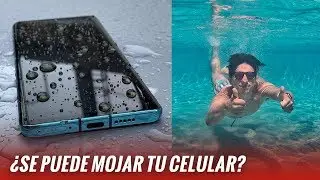 Celulares resistentes al agua: &iquest;qu&eacute; tengo que saber?