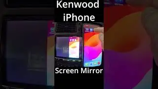 Зеркало экрана головного устройства *Kenwood и iPhone* ^^^Полная длина выше ^^^ #шорты #вирусныеш...