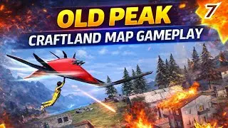 Free Fire Old Peak Is Back! 😍 Craftland Map Gameplay | Garena Free Fire