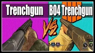 BO4 TRENCHGUN V.S WAW TRENCHGUN ON HIGH ROUNDS