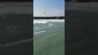 Dji mini3pro strong wind resistance 18 knots wind filming kitesurfing sports