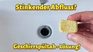 Stinkenden Abfluss reinigen - Abfluss stinkt - Hausmittel stinkender Abfluss - Abfluss verstopft