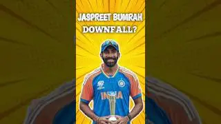 JASPREET BUMRAH DOWNFALL! #trendingshorts #cricket #shorts