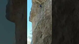 The Burglar 5.12c (7b+) - Robbers Roost - Mt Charleston