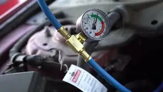 Jak samodzielnie nabić klimatyzację Ford Mustang