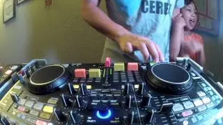 Cute Girl Interrupts DJ