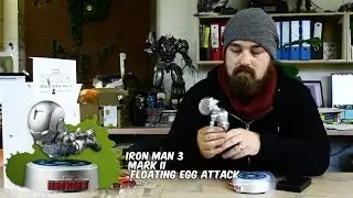 Iron Man Mark 2 - Floating Magnetic Egg Attack Statue