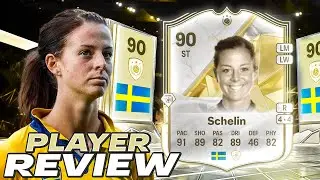 😳90 ICON SCHELIN PLAYER REVIEW - EA FC 25 ULTIMATE TEAM