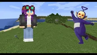 Minecraft but with killer Teletubbies