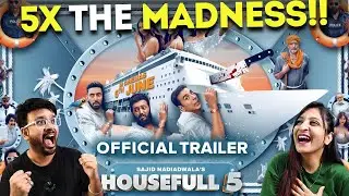 COMEDY FULL HOUSE!! | HOUSEFULL 5 TRAILER REACTION
