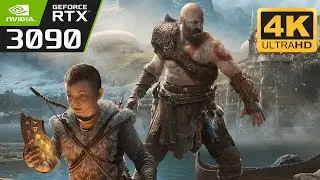 God Of War 4K Realistic Ultra Graphics Gameplay [4K 60FPS] (RTX 3090)