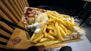 BUŁA Z FRYTKAMI I MIĘSEM Z BERLIN DONER KEBAP - SOPOT - KEBSON W