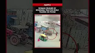 Surat Horror: Woman Crushed by Reversing Tractor While Talking on Phone