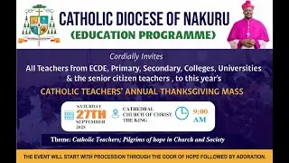 27-09-2025 | LIVE | Catholic Teachers' Annual Thanksgiving Mass.