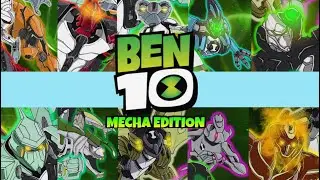 I Draw BEN 10 With His 10 Alien Heroes And Turn Them Into MECHA! | Time Lapse | Ben 10 Drawing