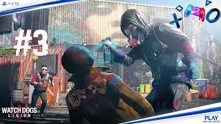 WATCH DOGS: Legion * Ламповое прохождение игры #3 * Ray-Tracing PS5 3D-Audio *