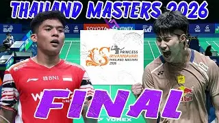FINAL Thailand Masters 2026 Live Stream Badminton