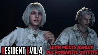 Resident Evil 4 Remake PS5 Leon meets Ashley DLC Romantic Outfits Deluxe Edition