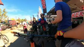@PaulThePunter gets a new dog at Sedona Mountain Bike Festival