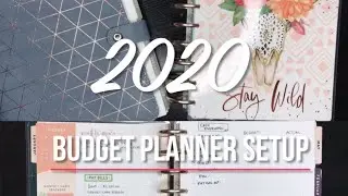 2020 Budget Planner Set Up