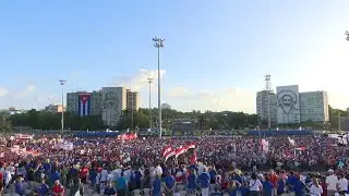 Cuba hosts annual May Day march in Havana