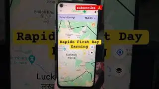 Rapido Captain Earning | Rapido Bike Taxi #shorts #viral #shortvideo #trending #ytshorts #rapido