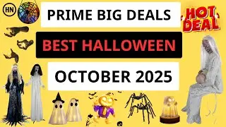 24 October Amazon Best Halloween Prime Big Deals Day 2025 | HN Finds