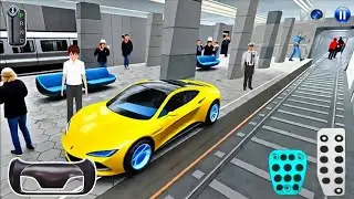 New Tesla Electric Car In Railway Station - 3D Driving Class 2025