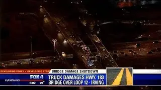 Crash causes Loop 12, Hwy. 183 to close