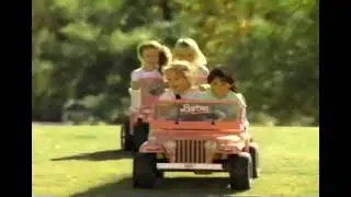 1992 Power Wheels Barbie Jeep Commercial 