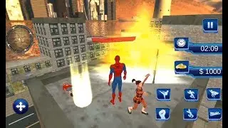 Spider Hero Super Spider Rescue Missions - Android GamePlay